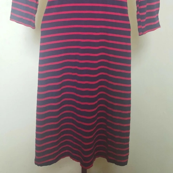 Women red/blue motherhood MATERNITY dress Size s - Picture 6 of 7